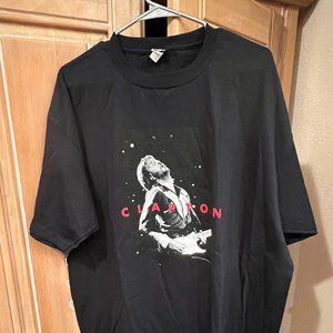 CONCERT T-SHIRT W/ ERIC CLAPTON * LIMITED EDITION * SIZE XXL * VINTAGE TEE'S